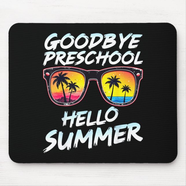 Goodbye Preschool Graduation Tee Teachers Kids Hel Musmatta (Framsidan)