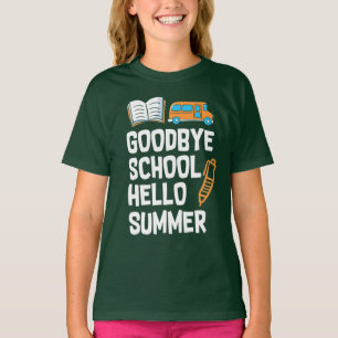 GOODBYE SCHOOL HELLOSOMMER T SHIRT