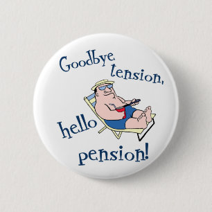 GOODBYE SPÄNNING, HEJPENSION! PENSIONGÅVA KNAPP