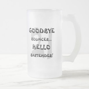 GoodBye utkastare… hejBartender! Frostat Ölglas