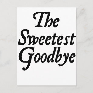 goodbye vykort