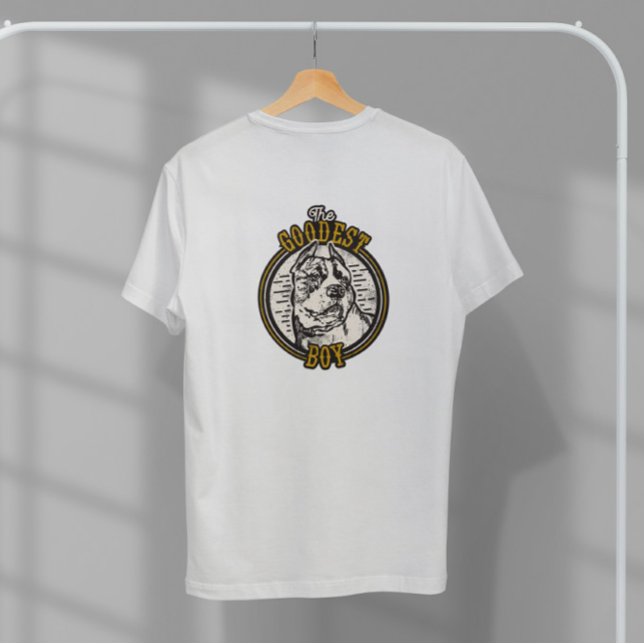 Goodest Boy Pitbull T Shirt (Skapare uppladdad)