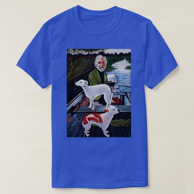 Goodgrabas Hund Painting T Shirt (Design framsida)