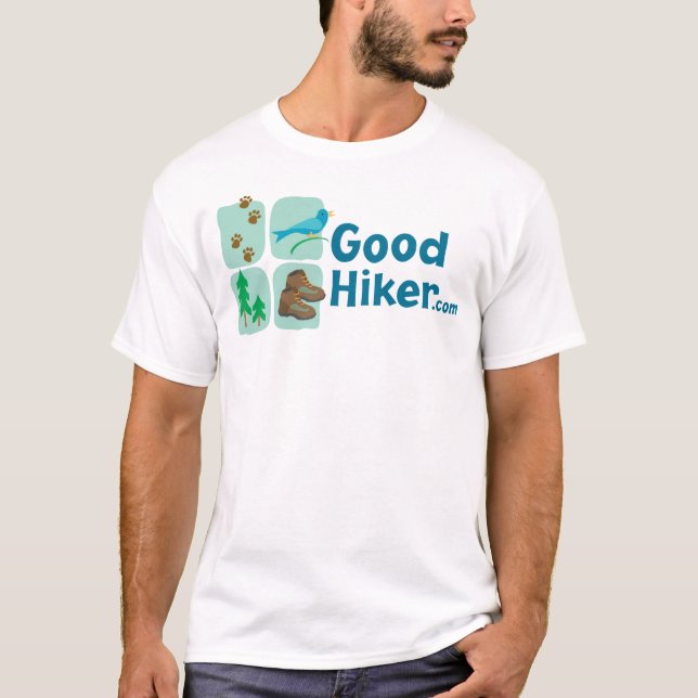GoodHiker.com T Shirt (Framsida)