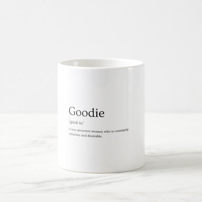 Goodie Dictionary-definition Kaffemugg (Center)