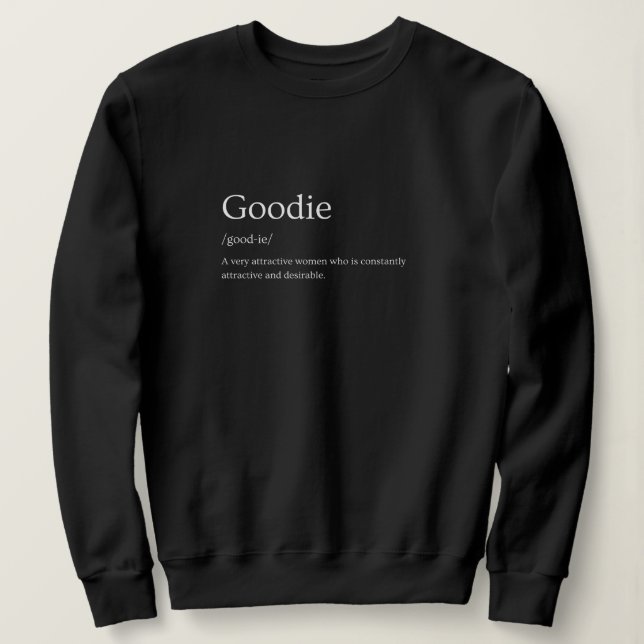 Goodie Dictionary-definition T Shirt (Design framsida)