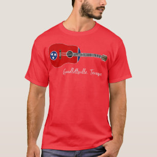 Goodlettsville Tennessee Guitar T Shirt