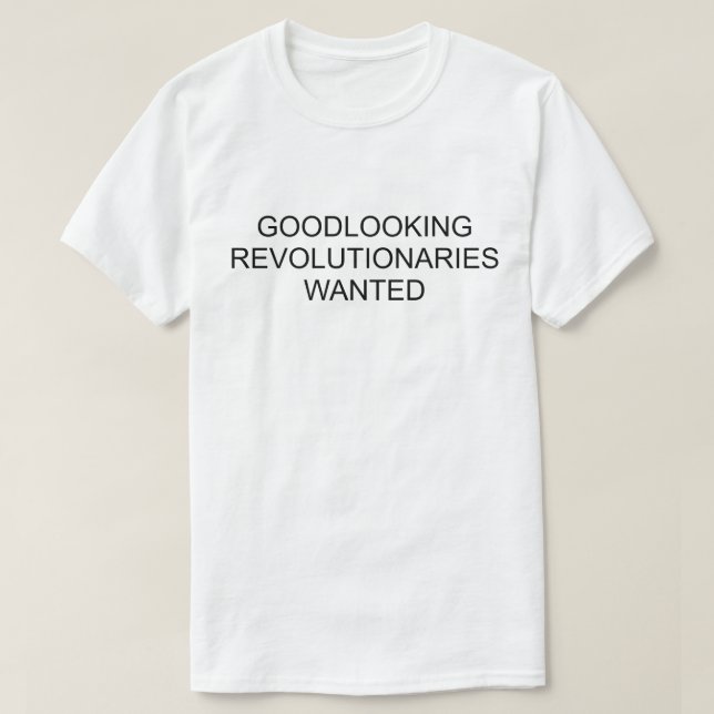 GOODLOOKING REVOLUTIONARIES VILLE TEE SHIRT (Design framsida)