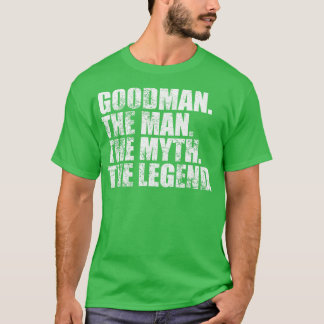 GoodmanGoodman Family namn Goodman efternamn Goodm T Shirt
