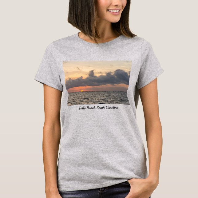 Goodmorgon Folly Beach T-Shirt (Framsida)