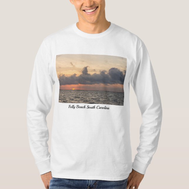 Goodmorgon Folly Beach T Shirt (Framsida)