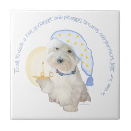 Goodnight Blue Kakelplatta