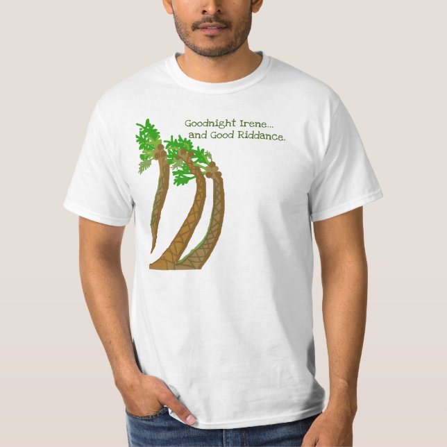 GOODNIGHT IRENE AUGUSTI 2011 T-SHIRT (Framsida)