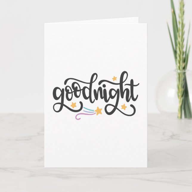 Goodnight Kort (Framsida)