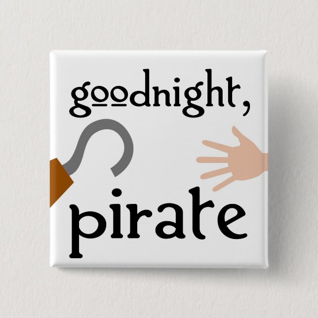 goodnight pirat knapp (Framsida)