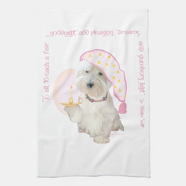 Goodnight Rosa Kökshandduk (Vertikal)