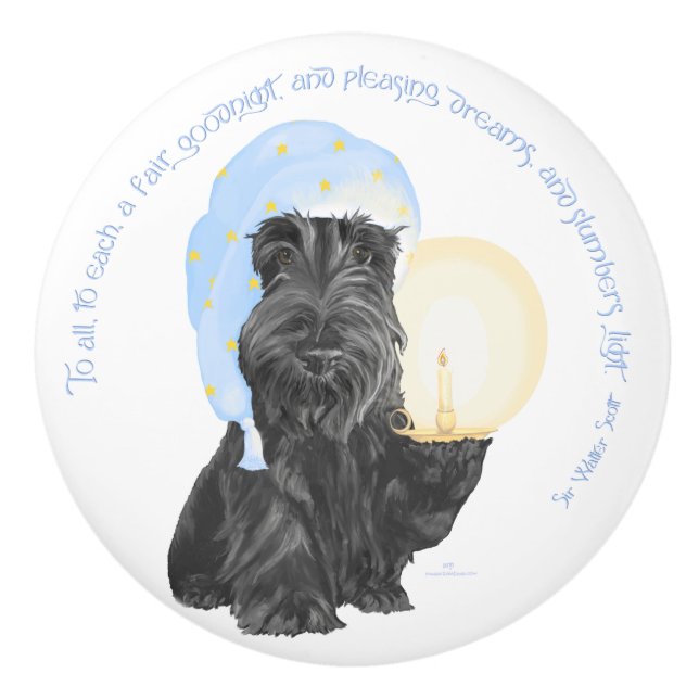 Goodnight Scotties Knopp (Framsidan)