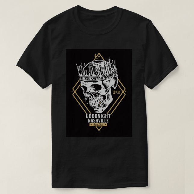 goodnight skull   t shirt (Design framsida)