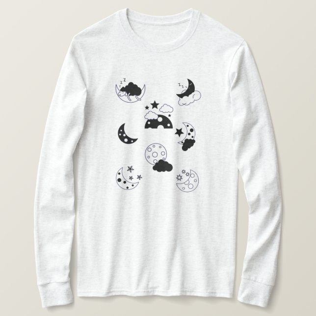 GOODNIGHT SLEEP TIGHT PLUS STORLEK T-Shirt (Design framsida)