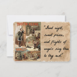Goodnight Sweet Prince Anteckningskort