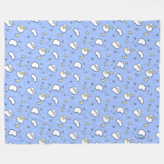 Goodnight Westies KiniArt Fleece Blanket