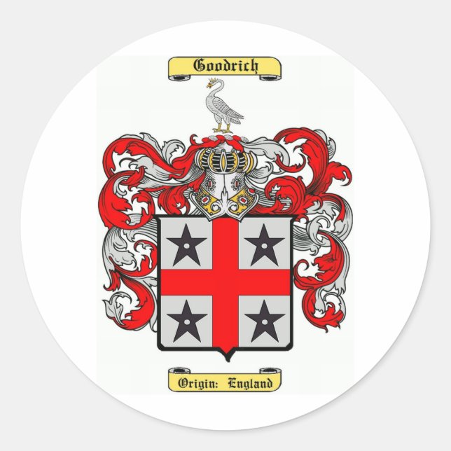 Goodrich Runt Klistermärke (Framsida)