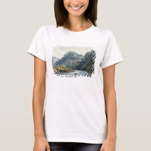 Goodrich slott på wyen (w/c, skriva & bläck, kri tee shirt