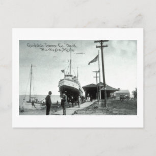 Goodrich Transportation Co., Muskegon, Michigan Vykort