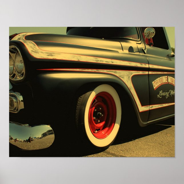 Goodtimes Ratrod Lastbil Poster (Framsidan)