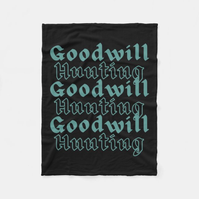 Goodwill Hunting  Fleecefilt (Framsidan)