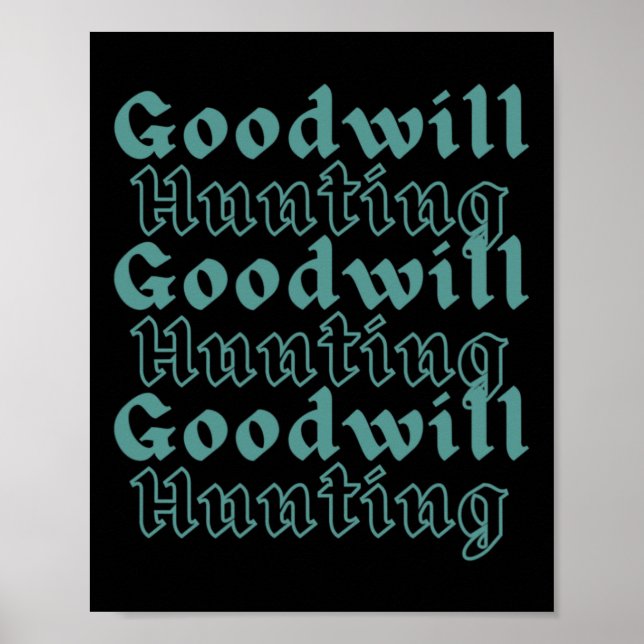 Goodwill Hunting  Poster (Framsidan)