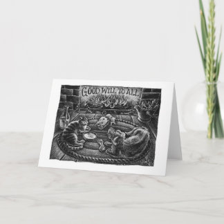 "Goodwill till alla" - Gerry O'Neill Kort