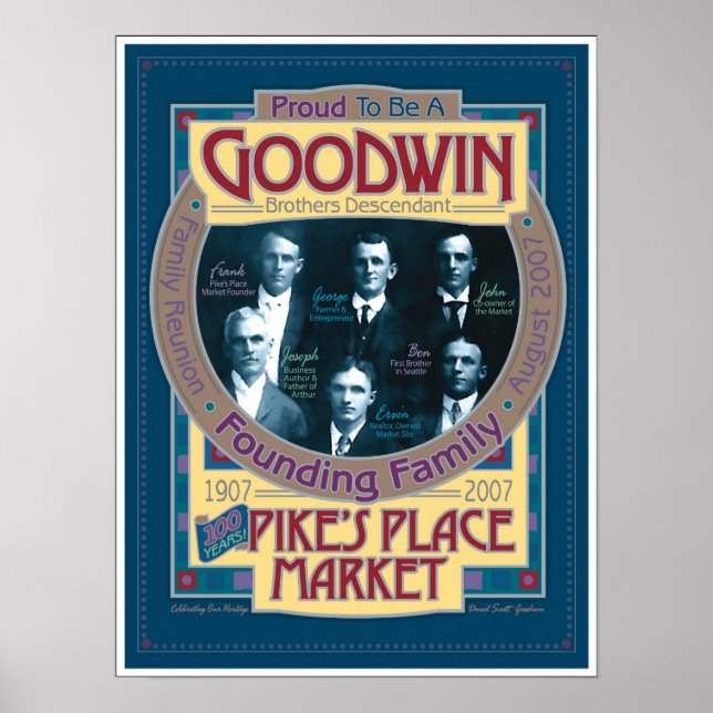 Goodwin/Pikes Marknadsminnesmärke POSTER (Framsidan)
