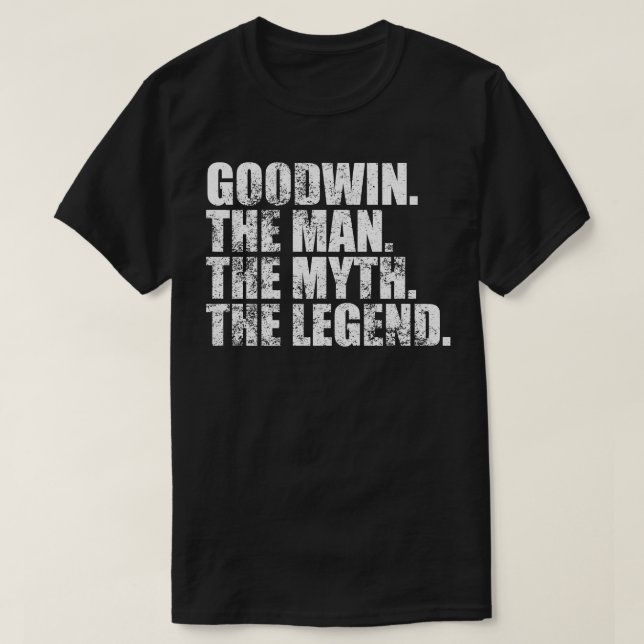 GoodwinGoodwin-familjen namn Goodwin efternamn Goo T Shirt (Design framsida)