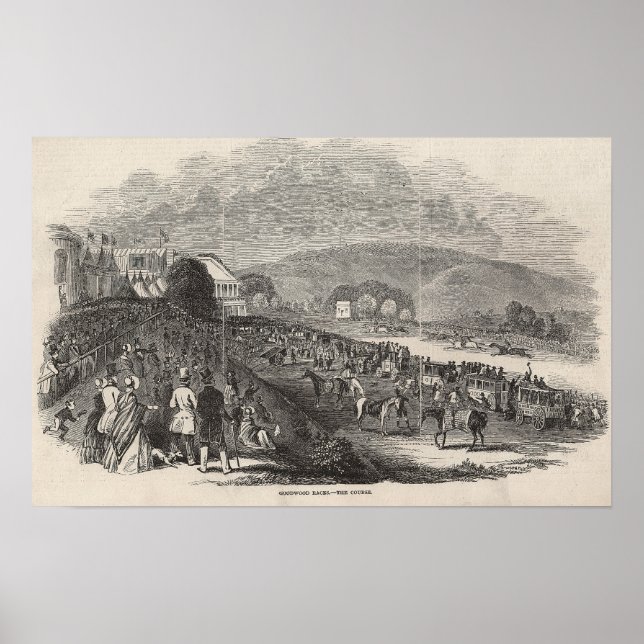 Goodwood Tävling: Kursen Poster (Framsidan)