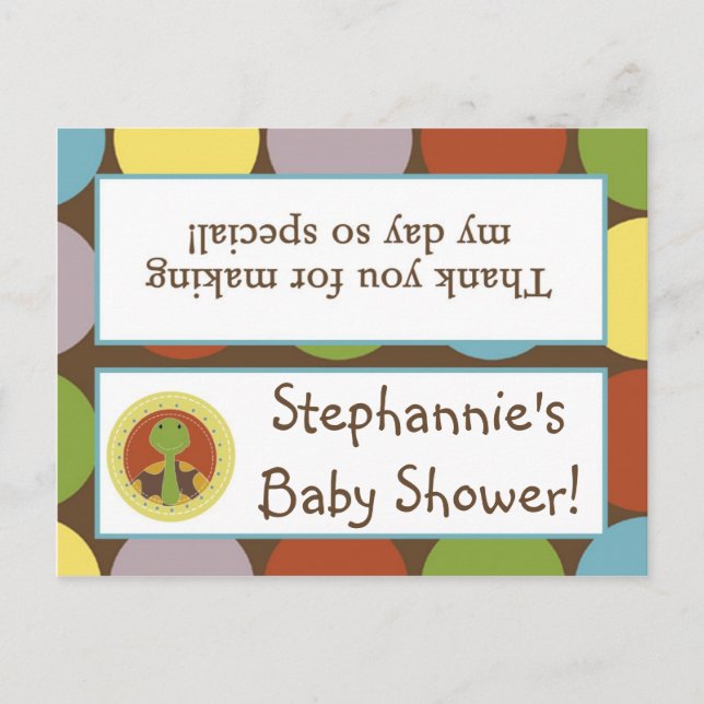 Goody Bag Topper Jungle Tales Safari Inbjudan Vykort (Framsida)