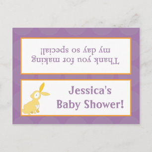 Goody Bag Toppers Hårig Woodland Animals Inbjudan Vykort