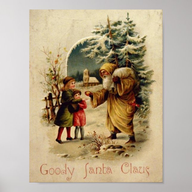 Goody Jultomten Poster (Framsidan)