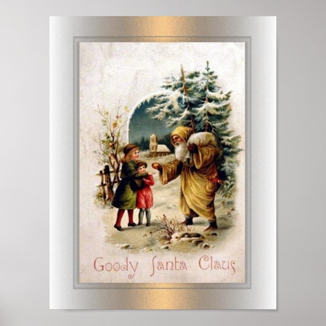 Goody Jultomten Poster (Framsidan)