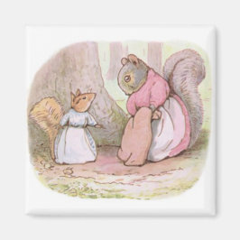 Goody och Hackee (Squirrels) (Beatrix-Potterna) Magnet