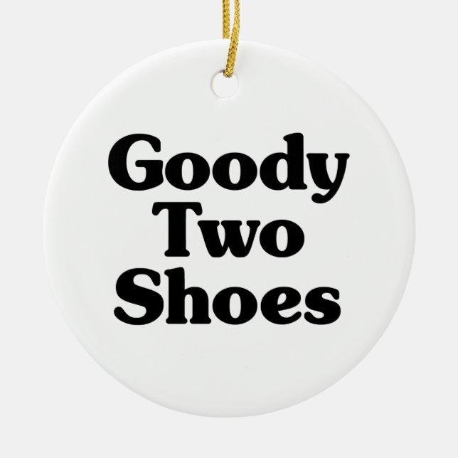 Goody Two Shoes Julgransprydnad Keramik (Framsidan)