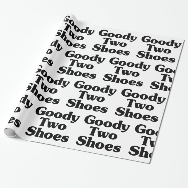 Goody Two Shoes Presentpapper (Utrullad)