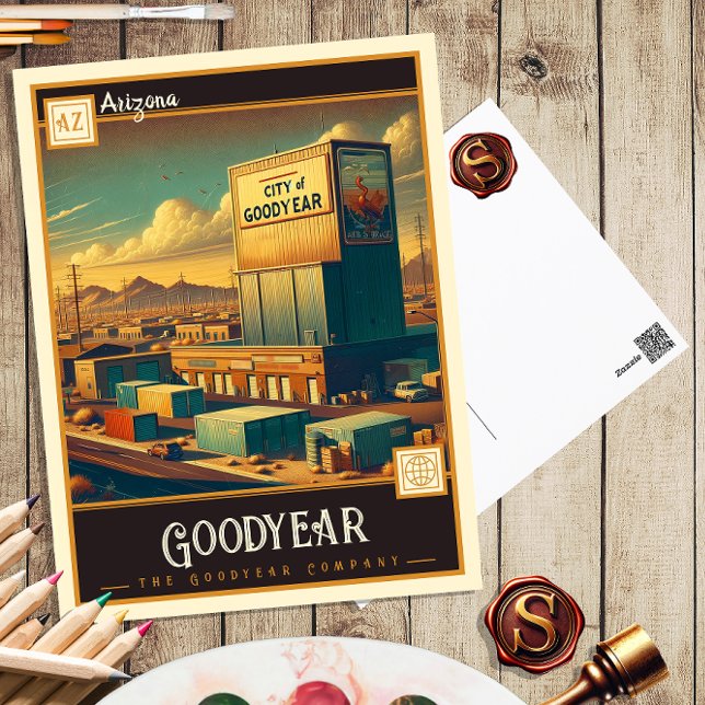 Goodyear, Arizona | Gammalt vykort (Skapare uppladdad)