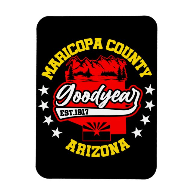 Goodyear, Arizona Magnet (Vertikal)