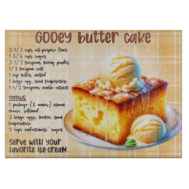 Gooey Butter Cake Recipe (Framsidan)
