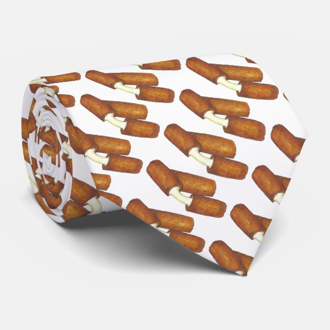 Gooey Fried Mozzarella Cheese Sticks Junk Food Slips (Rullad)