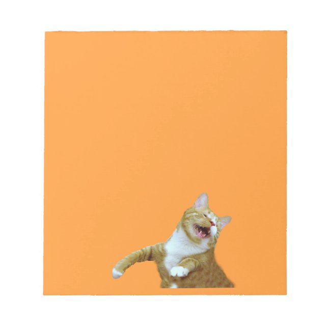 Gooey Lycklig Dance Note Pad Anteckningsblock (Framsida)