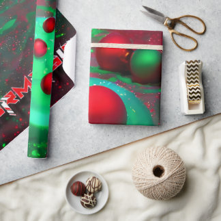 Gooey Lycklig Wrapping Papper Presentpapper