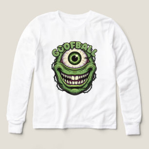 Goofball Monster Eye – Rolig Kuslig Enhörnig Teckn T Shirt