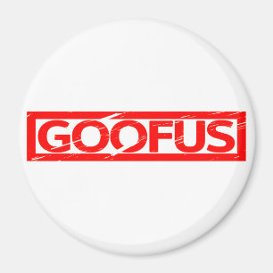 Goofus Frimärke Magnet